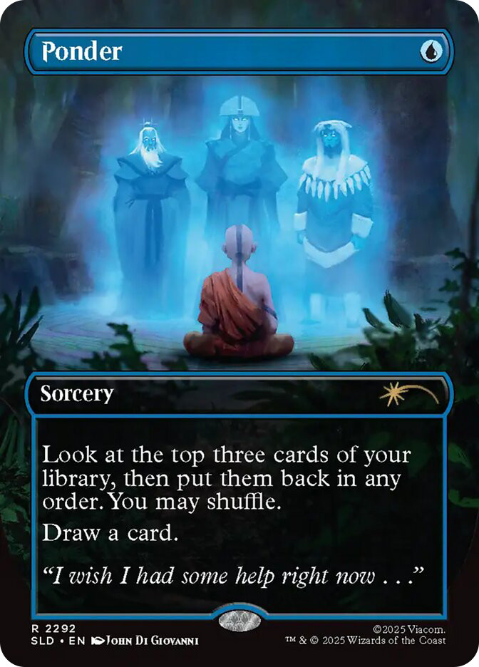 Ponder (Avatar: The Last Airbender) | Secret Lair Drop | Star City