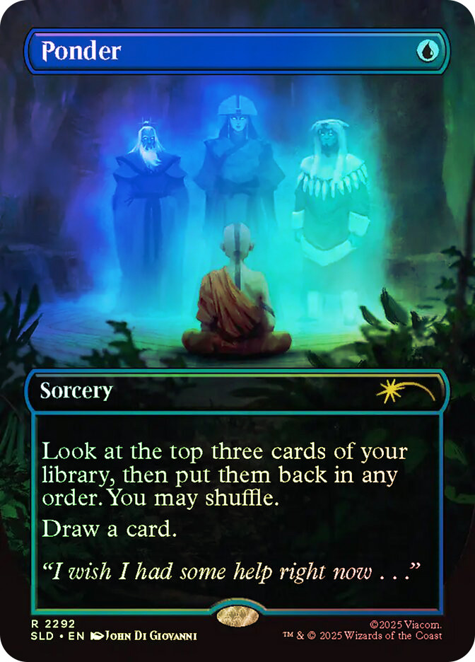 Ponder (Avatar: The Last Airbender) (#2292) | Secret Lair Drop