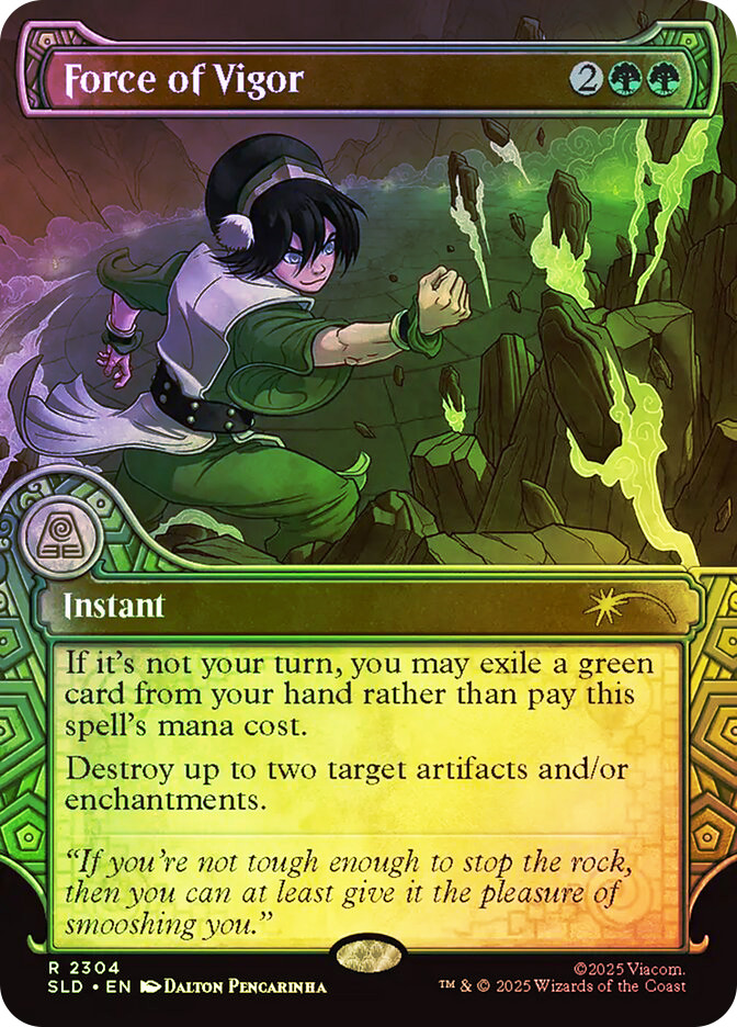 Force of Vigor (Avatar: The Last Airbender) | Secret Lair Drop