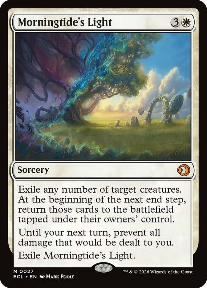 morningtide mtg card list Morningtide's Light [SGL-MTG-ECL-027-ENN]