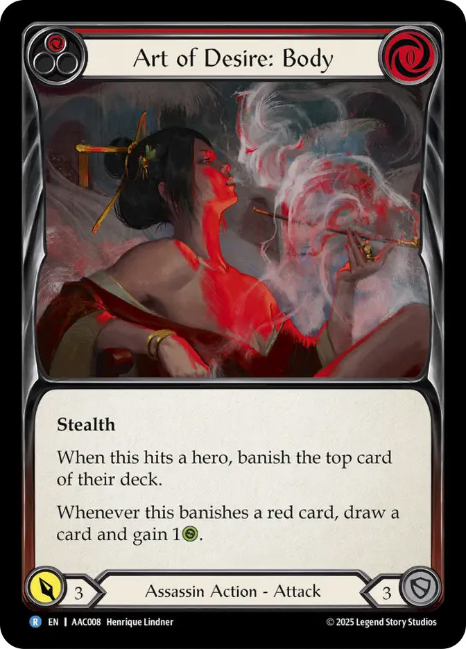 Art of Desire: Body | Armory Deck: Arakni | Star City Games