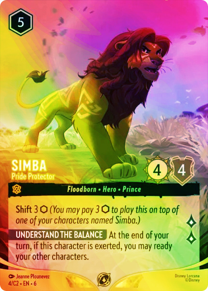 Simba - Pride Protector (Challenge) | Promotional Cards | Star