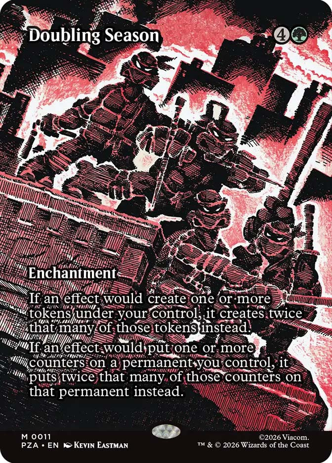 Doubling Season | Teenage Mutant Ninja Turtles Source Material
