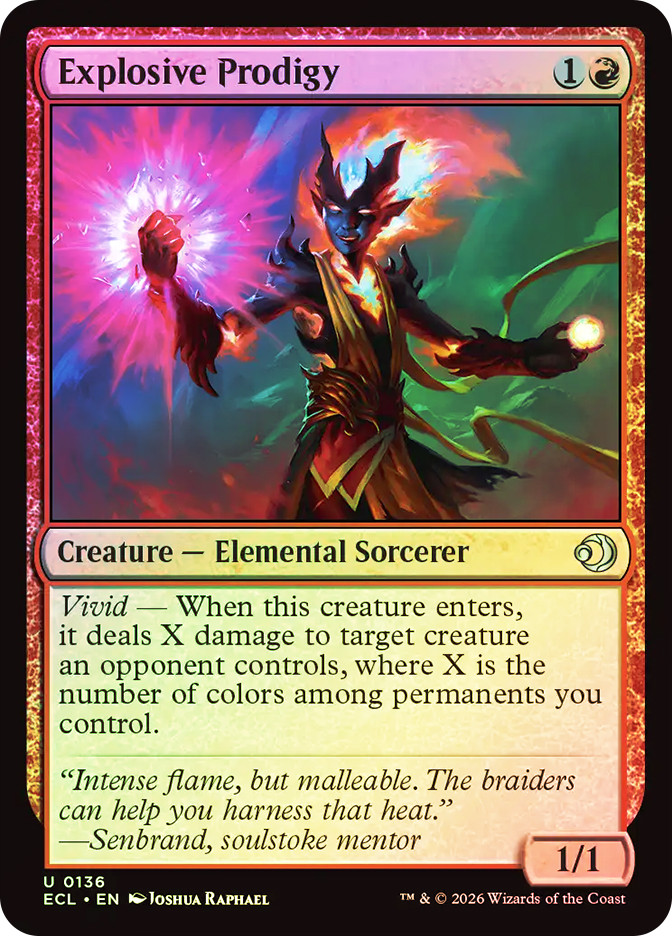 Explosive Prodigy | Lorwyn Eclipsed | Star City Games