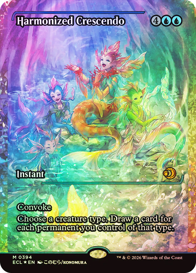 フラクチャーFoil 調和した大合唱/Harmonized Crescendo Harmonized Crescendo (#394) | Lorwyn Eclipsed | Star City Games