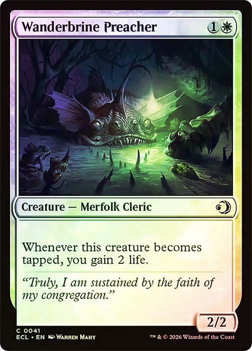 Wanderbrine Preacher | Lorwyn Eclipsed | Star City Games