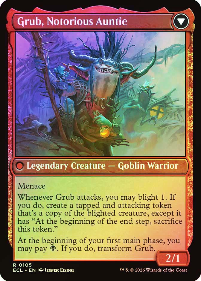 Grub, Storied Matriarch // Grub, Notorious Auntie | Lorwyn