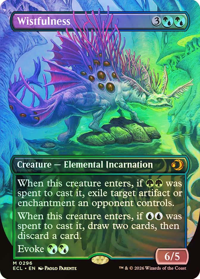 幽愁 MTG Wistfulness EN 3枚 Wistfulness | Lorwyn Eclipsed | Star City Games