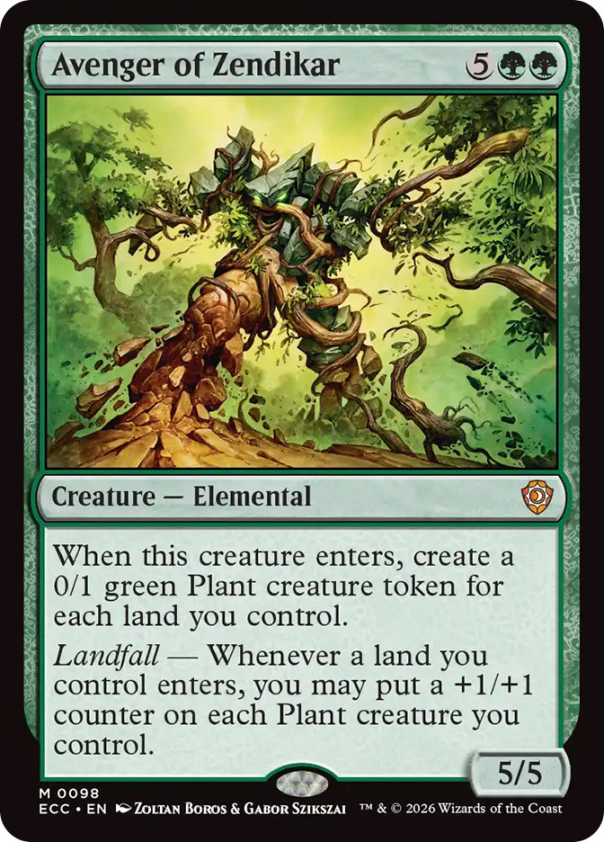 Avenger of Zendikar | Lorwyn Eclipsed Commander | Star City Games Avenger of Zendikar | Lorwyn Eclipsed Commander | Star City Games