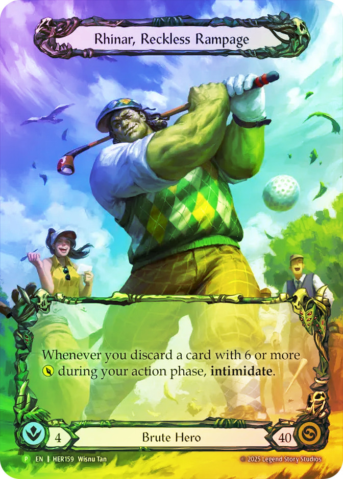 Rhinar, Reckless Rampage (World Championship) | Promotional Cards