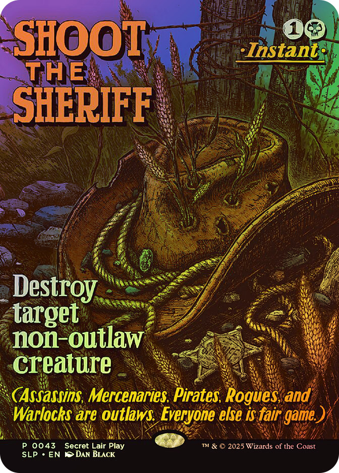 MTG 幽霊による庇護　Shoot the Sheriff 2枚セット　プロモ Shoot the Sheriff (Secret Lair Play) | Secret Lair Drop | Star