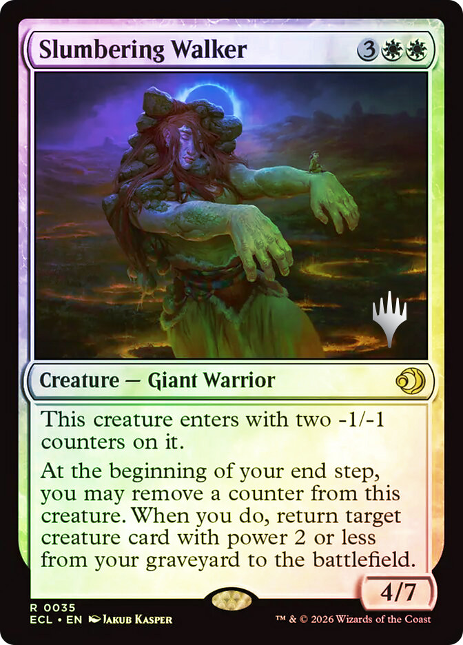 Slumbering Walker (Promo Pack) (Lorwyn Eclipsed) | Promo | Star City Games