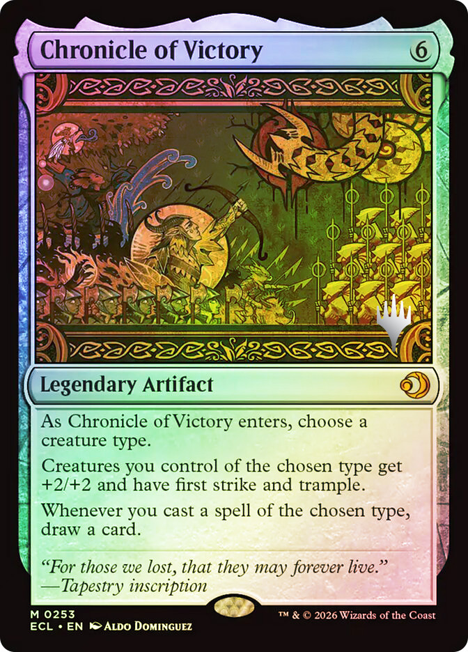 Chronicle of Victory (Promo Pack) (Lorwyn Eclipsed) | Promo | Star