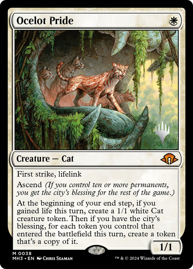 MTG オセロットの群れ / Ocelot Pride プロモ Ocelot Pride (Promo Pack) (Modern Horizons 3) | Promo | Star City