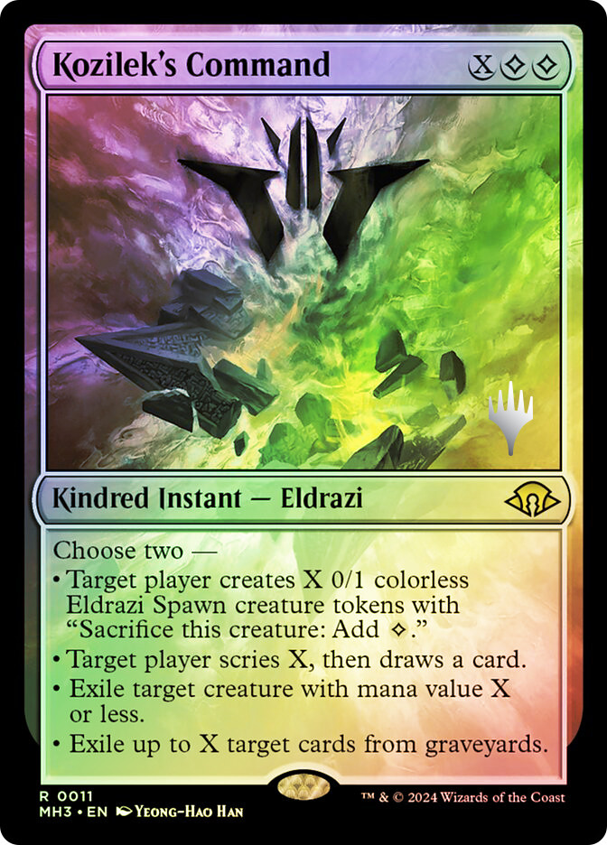 Kozilek's Command (Promo Pack) (Modern Horizons 3) | Promo | Star