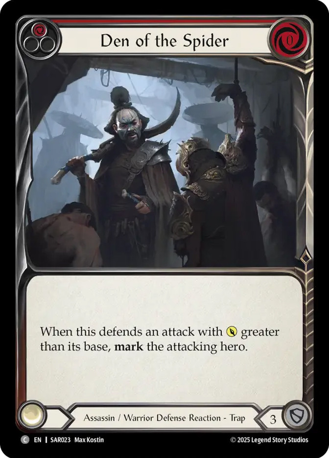 Den of the Spider | Arakni, Web of Deceit Silver Age Deck | Star