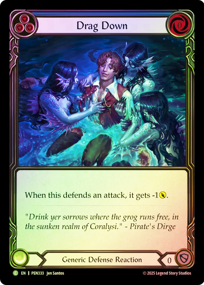 Drag Down (Blue) | Compendium of Rathe | Star City Games
