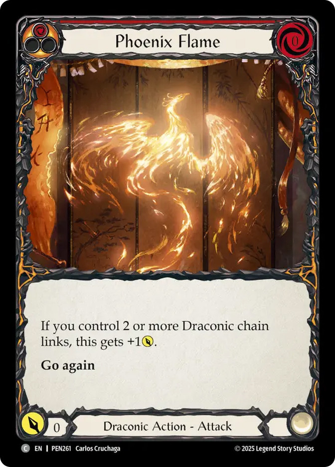FAB CF Phoenix Flame 3枚セット Phoenix Flame | Compendium of Rathe | Star City Games