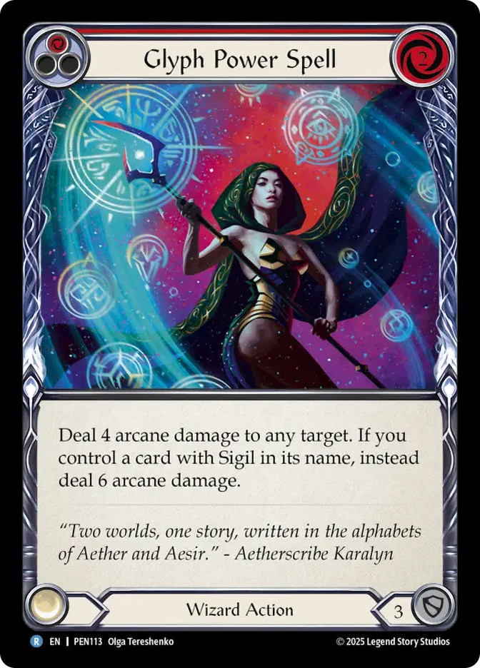 Glyph Power Spell | Compendium of Rathe | Star City Games
