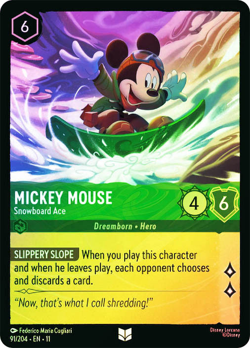 Mickey Mouse - Snowboard Ace | Winterspell | Star City Games