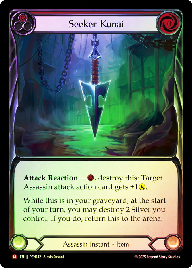 Seeker Kunai | Compendium of Rathe | Star City Games