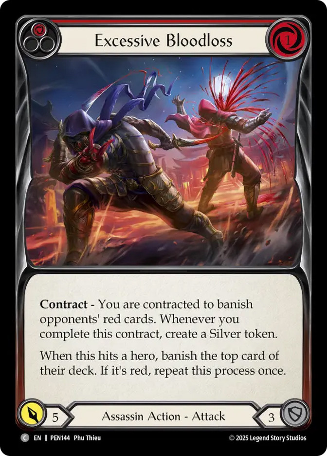 Excess Bloodloss (Red) | Compendium of Rathe | Star City Games