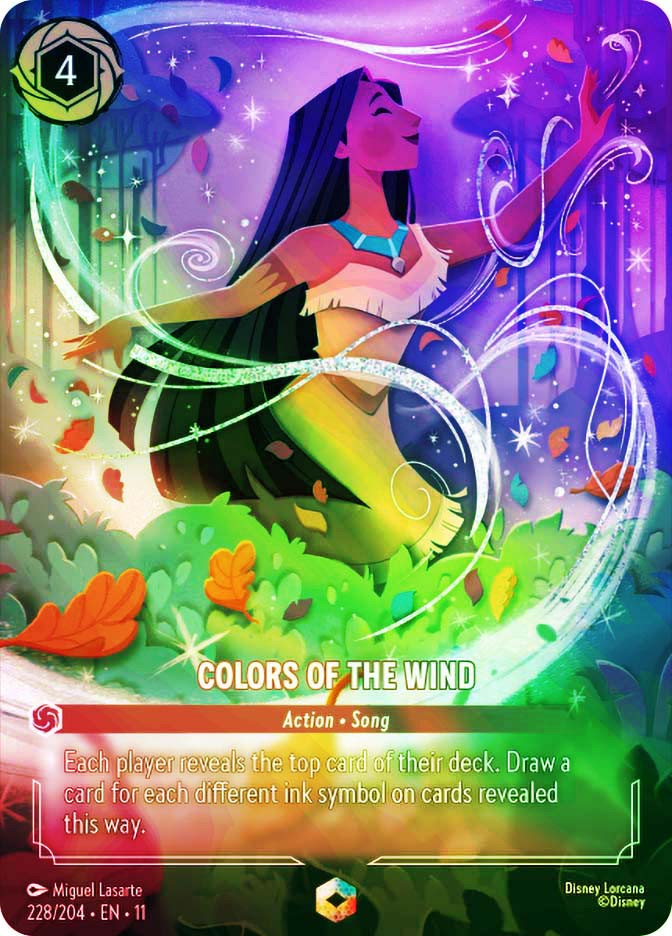 Disney Lorcana カラーオブザウィンド　エンチャンテッド Colors of the Wind | Winterspell | Star City Games
