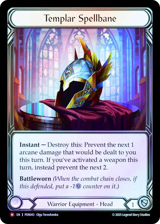 【FaB】Jubeel, Spellbane 鑑定済みCF Templar Spellbane | Compendium of Rathe | Star City Games