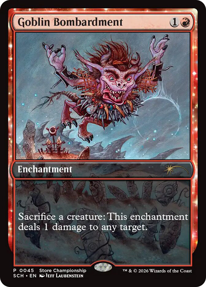 Goblin Bombardment (Store Championship) | Promo | Star City Games