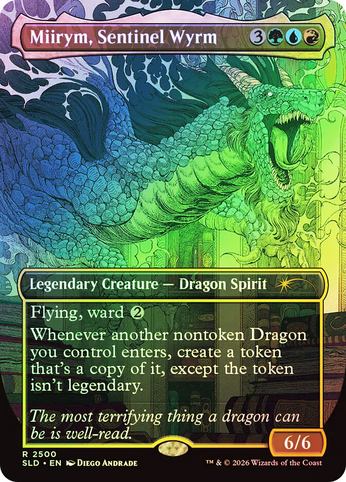 mtg miirym sentinel wyrm commander deck Miirym, Sentinel Wyrm Dragon Tribal Copy Magic MTG Commander Deck
