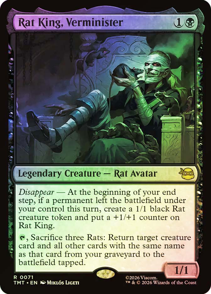 MTG 破壊のニンジャ、ラファエロ ヘッドライナー 英語 Raphael 買取：【Foil】(303)□ボーダーレス□《破壊のニンジャ、ラファエロ
