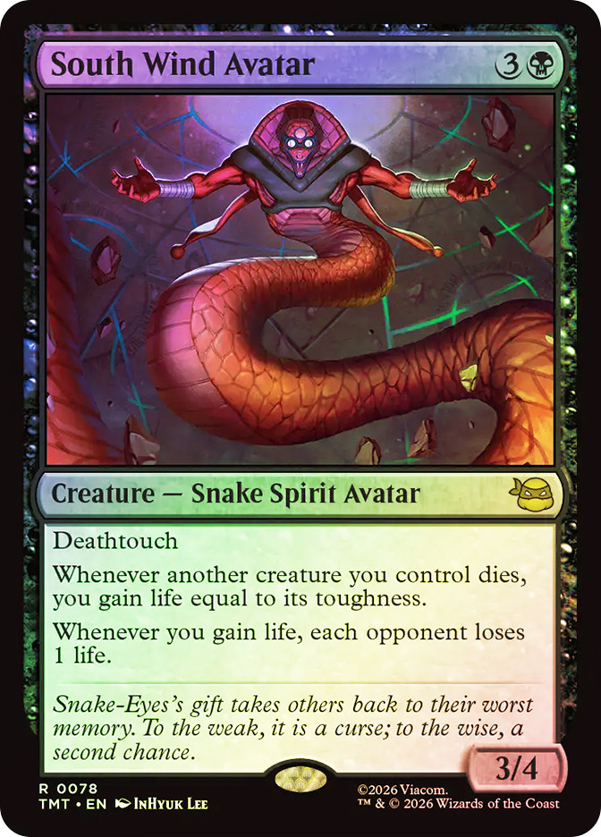 mtg card when you gain life opponent loses life Servant of Tymaret [Born of the Gods]
