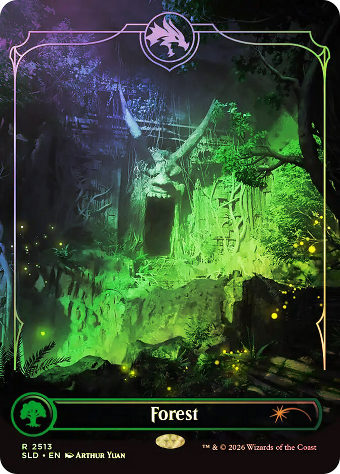 MTG 森 Forest secretlair foil 20枚セット Forest (Dungeons & Dragons) | Secret Lair Drop | Star City Games