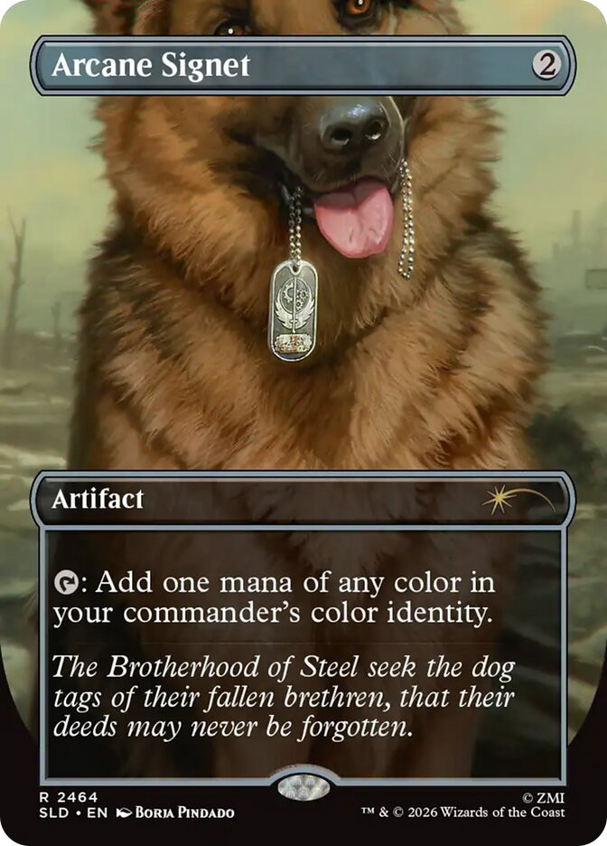 mtg arcane secret lair cards Magic the Gathering x (Non Foil) Arcane Signet (Fallout) | Secret