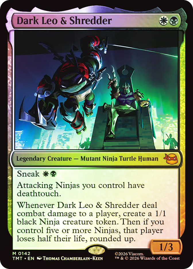 Dark Leo & Shredder | Teenage Mutant Ninja Turtles | Star City Games
