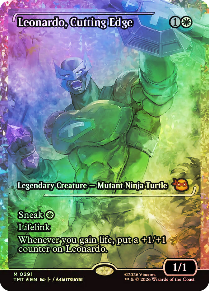【レナード・リーチマン】 Leonardo, Cutting Edge | Teenage Mutant Ninja Turtles | Star City