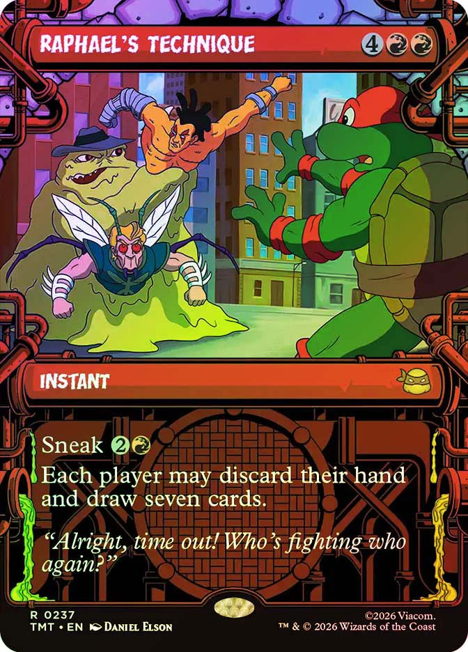 Raphael's Technique | Teenage Mutant Ninja Turtles | Star City Games