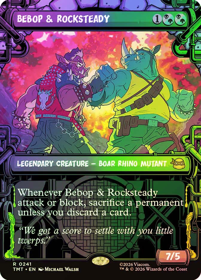 Bebop & Rocksteady | Teenage Mutant Ninja Turtles | Star City Games