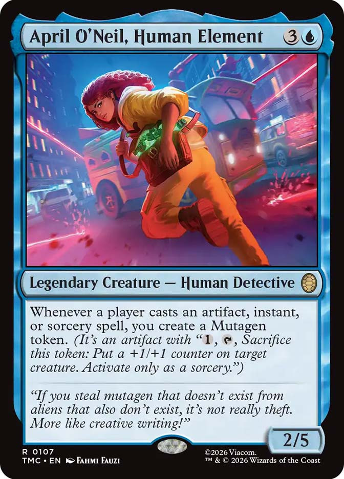 MTG April O'Neil, Human Element 英語 4枚セット April O'Neil, Human Element | Teenage Mutant Ninja Turtles Eternal