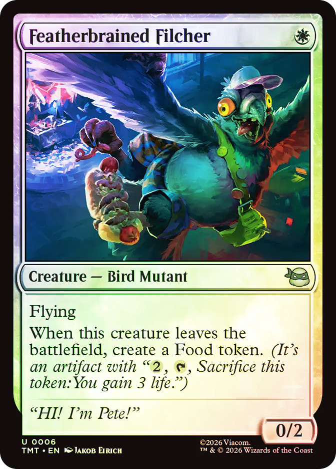 Featherbrained Filcher | Teenage Mutant Ninja Turtles | Star City