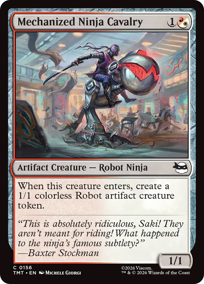 Mechanized Ninja Cavalry | Teenage Mutant Ninja Turtles | Star