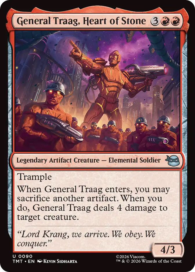General Traag, Heart of Stone | Teenage Mutant Ninja Turtles