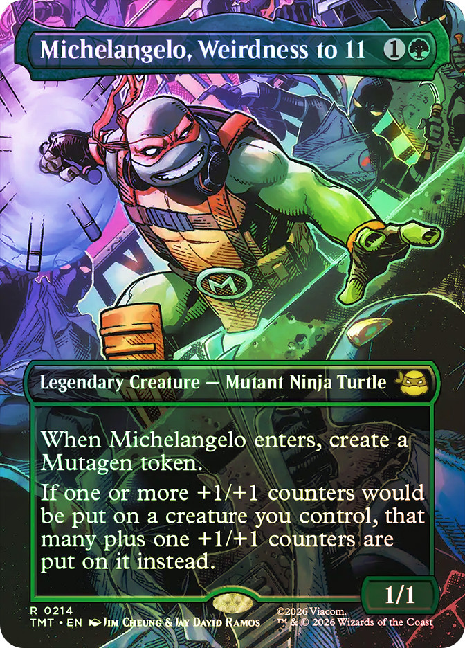 Michelangelo, Weirdness to 11 | Teenage Mutant Ninja Turtles