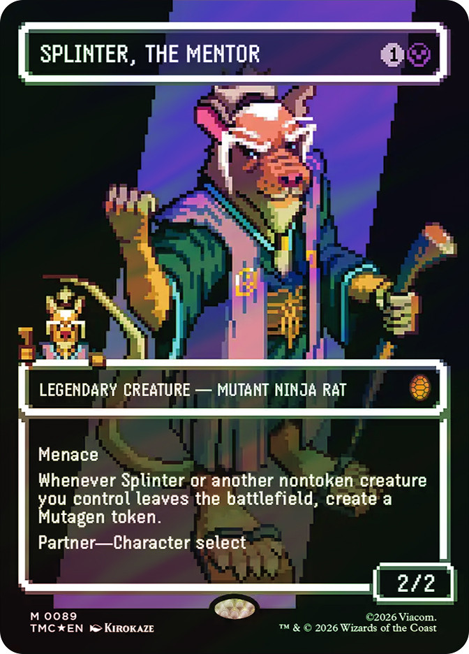 サージ・Foil 導き手、スプリンター/Splinter, the Mentor Splinter, the Mentor | Teenage Mutant Ninja Turtles Eternal | Star