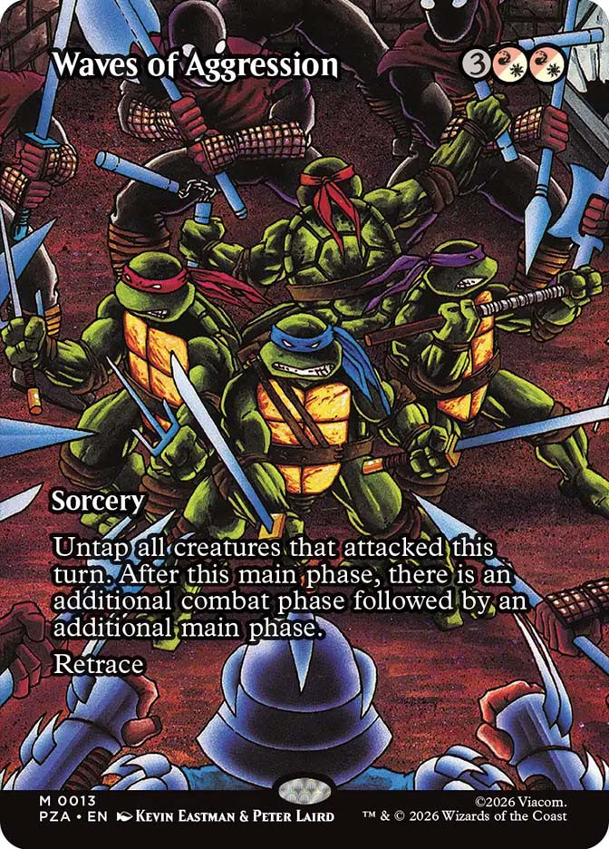 Waves of Aggression | Teenage Mutant Ninja Turtles Source Material