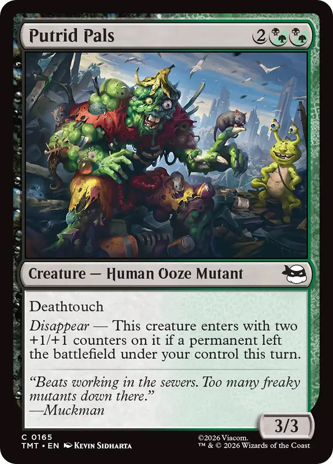 mtg mutant cards TMNT spoilers: Check out 29 new cards, including a Commander deck Trample When Super Mutant Scavenger enters the battlefield or dies All of the Mono white