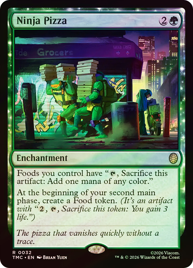 mtg ニンジャピザ　ピクセルサージfoil タートルズ　 英語版 Ninja Pizza | Teenage Mutant Ninja Turtles Eternal | Star City Games