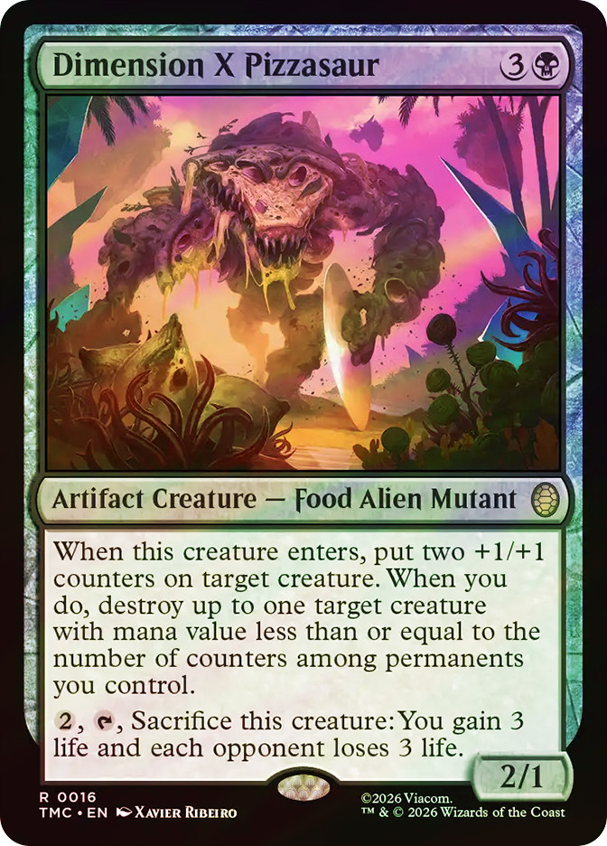 Dimension X Pizzasaur | Teenage Mutant Ninja Turtles Eternal