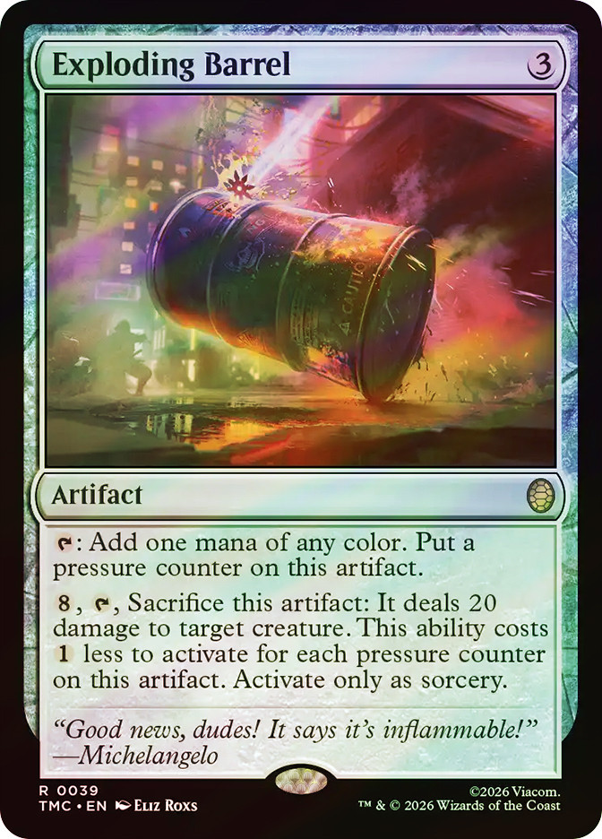 Exploding Barrel | Teenage Mutant Ninja Turtles Eternal | Star