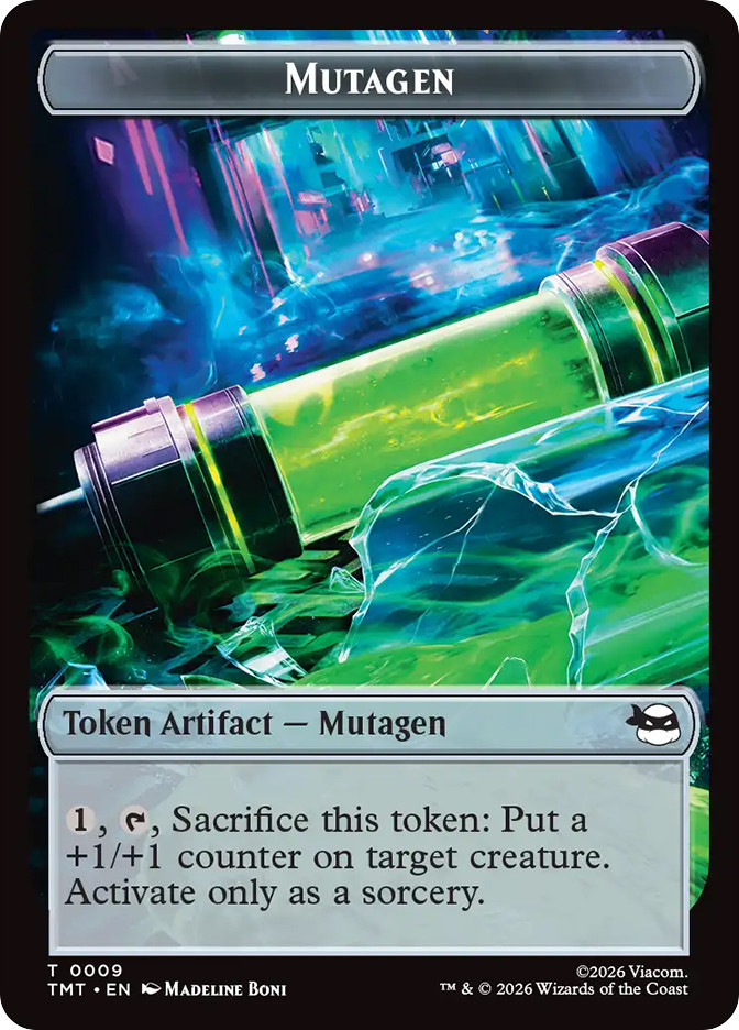 Mutagen Token} // {Ninja Token} | Teenage Mutant Ninja Turtles